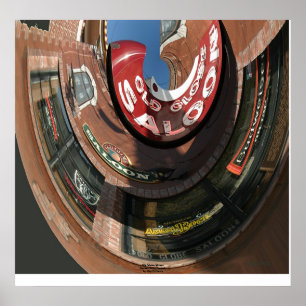 Old Globe Saloon, Carson City, Nevada Poster