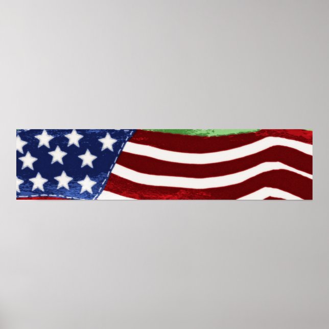 Old Glory Banner Poster (Vorne)