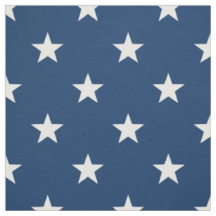 Old Glory Blue White Stars (groß) Stoff