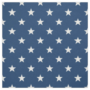 Old Glory Blue White Stars (klein) Stoff