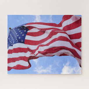 Old Glory in the Breeze - 16x20 - 520 Stk.