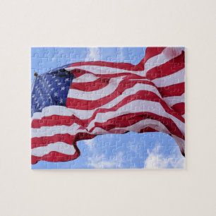 Old Glory in the Breeze - 8x10 - 110 Stk.