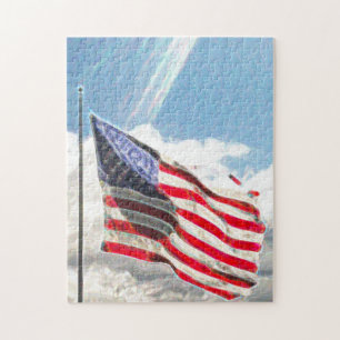 Old Glory oder die Stars and Stripes amerikanische