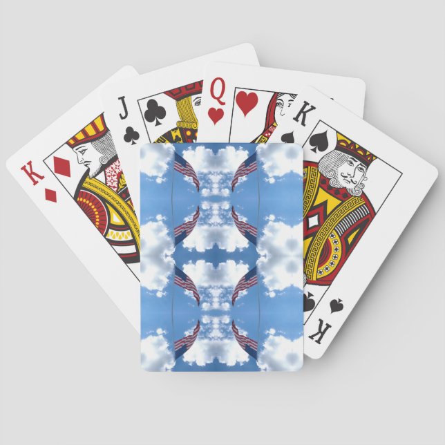 Old Glory Playing Cards Spielkarten (Rückseite)