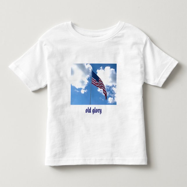 Old Glory Toddler T-Shirt (Vorderseite)