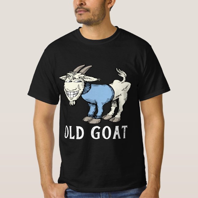 OLD GOAT BIRTHDAY MENS T-SHIRT (Vorderseite)