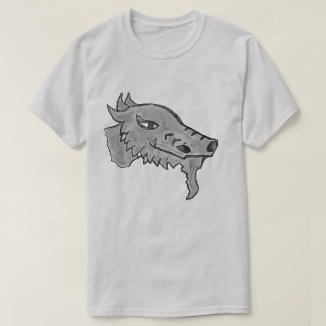 Old Gray Dragon T-Shirt (Design vorne)