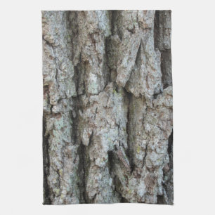 Old Growth Oak Bark Kitchtuch Handtuch
