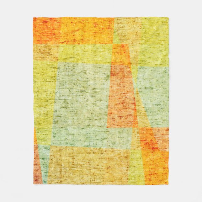 Old grunge background with delicate abstract textu fleecedecke (Vorderseite)
