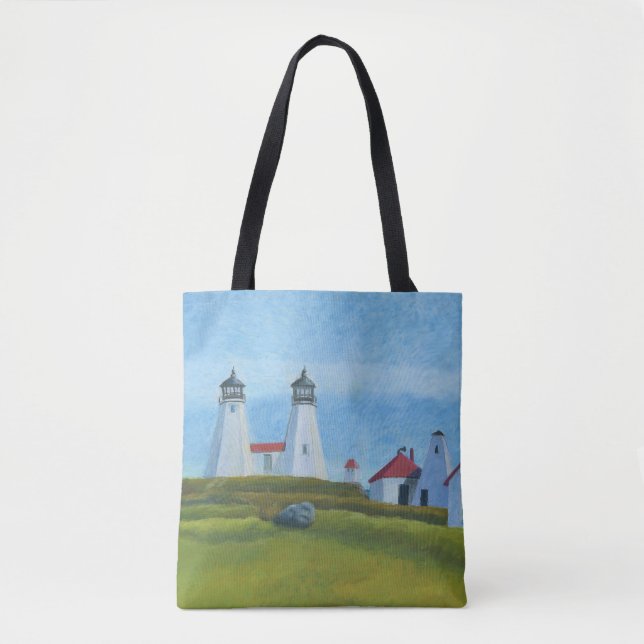 Old Gurnet Lighthouse Tasche (Vorderseite)