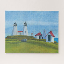 Old Gurnet Lighthouses 520pc Puzzle