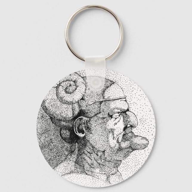 Old Hag Schlüsselanhänger (Vorderseite)