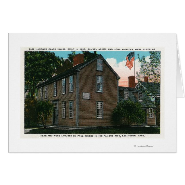 Old Hancock Clark Vue de la maison # 3 (Devant horizontal)