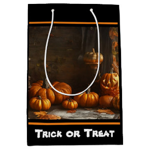 Old Happy Halloween Zuhause Collection Mittlere Geschenktüte
