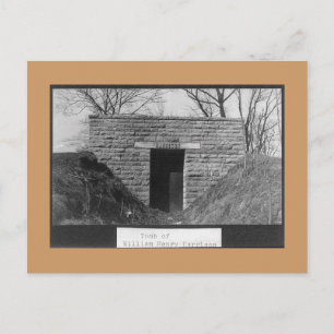 Old Harrison Tomb Postcard Postkarte