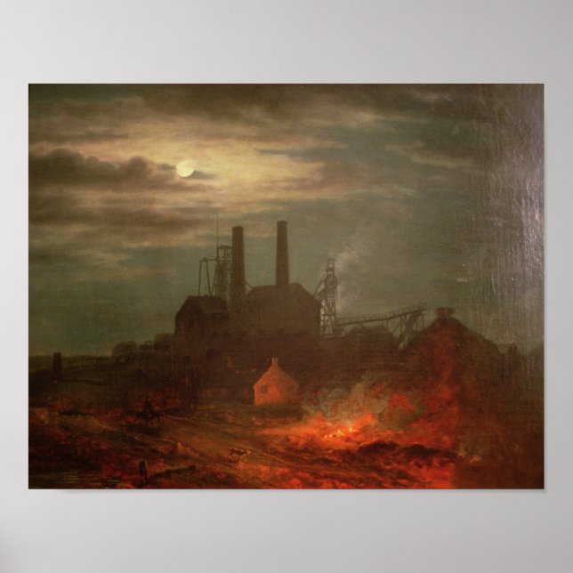 Old Hetton Colliery, Newcastle Poster (Vorne)