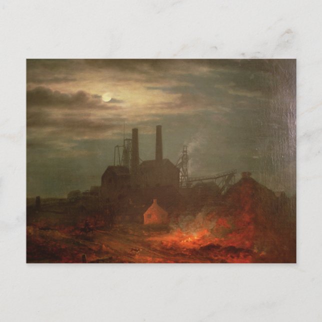Old Hetton Colliery, Newcastle Postkarte (Vorderseite)