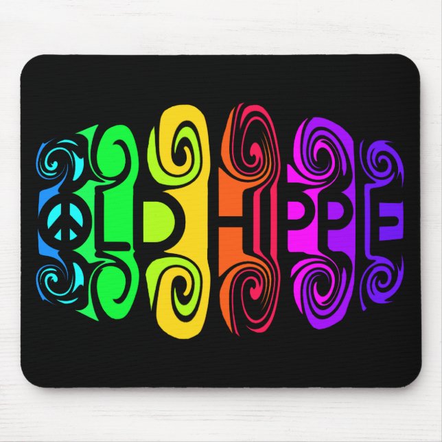 OLD HIPPIE mousepad (Vorne)