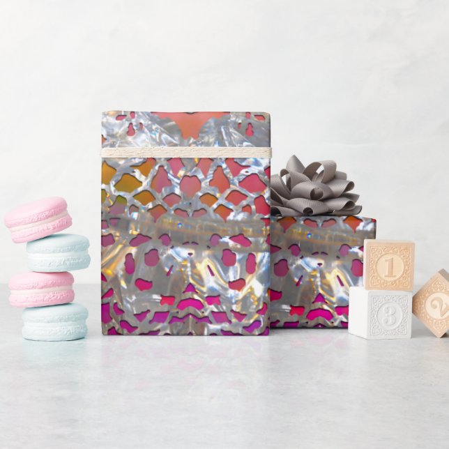 Old Hollywood Chic Elegante Margo Geschenkpapier (Babyparty)