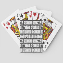 Old Hollywood Film Playing Cards