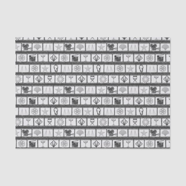 Old Hollywood Film Tissue Paper Seidenpapier (Vorderseite)
