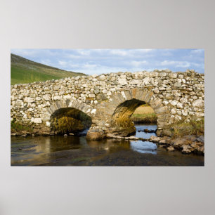 Old Irish Bridge Print Poster