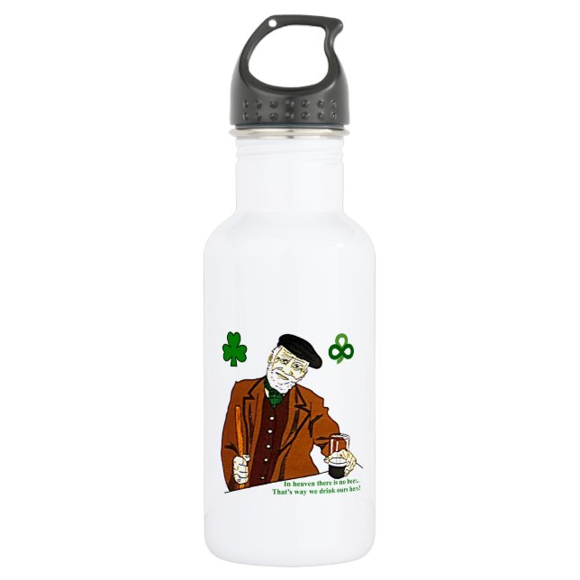 Old Irish Drinker Flasche Trinkflasche (Vorderseite)