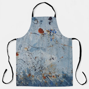 Old Iron Blue Stain Corrode Schürze