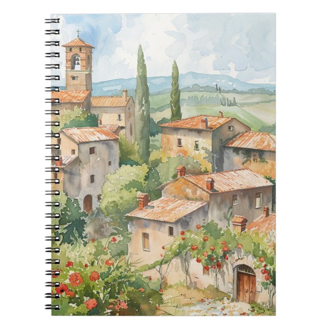 Old Italian Village  Notizblock (Vorderseite)