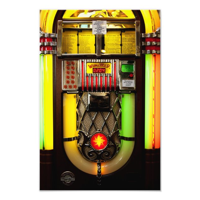Old Jukebox Fotodruck (Vorne)