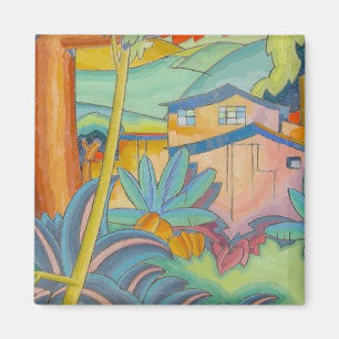 'Old Kahala Home' - Arman Manookian Magnet