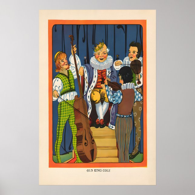Old King Cole - Kinderreim Poster (Vorne)