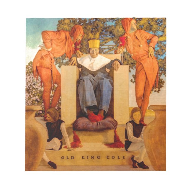Old King Cole Notizblock (Vorderseite)