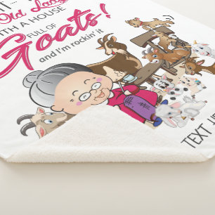 Old Lady House Full of Goats Sherpadecke