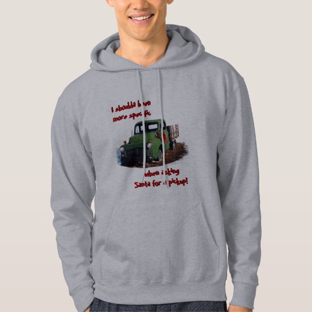 Old Lieferwagen Truck Sweatshirt (Vorderseite)