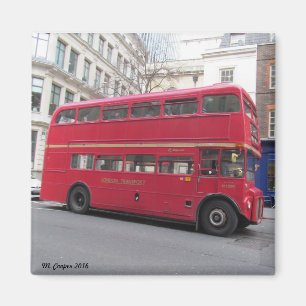 Old London Bus Magnet