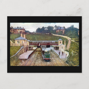 Old London Postcard - Highgate Station Postkarte