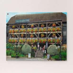 Old London Pub Jigsaw Puzzle Puzzle