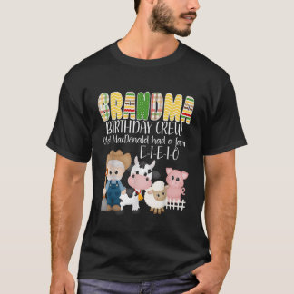 Old MacDonald hatte ein Farm EIO Kinderzimmer Song T-Shirt