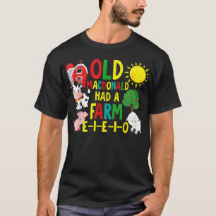 Old MacDonald hatte einen Bauernhof Shirt Kleinkin