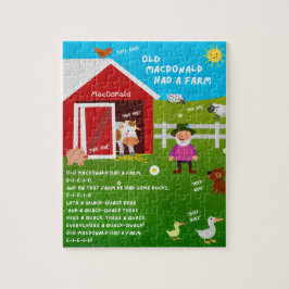 Old MacDonald Kinderreim-Puzzle