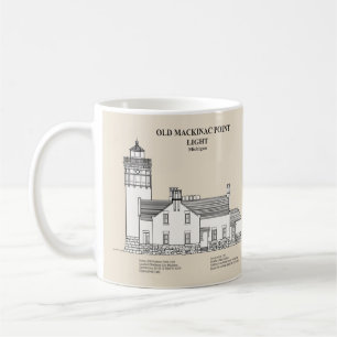 Old Mackinac Point Light - Michigan - SBD Kaffeetasse