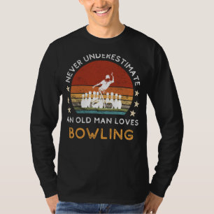 Old Man Bowling Love Tee: Strike mit Stil! (55 c T-Shirt