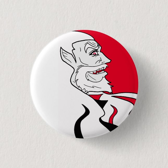 Old Man Dracula Button (Vorderseite)