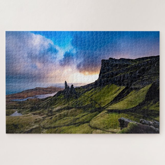 Old Man of Storr Isle of Sky Scotland Travel Foto (Horizontal)