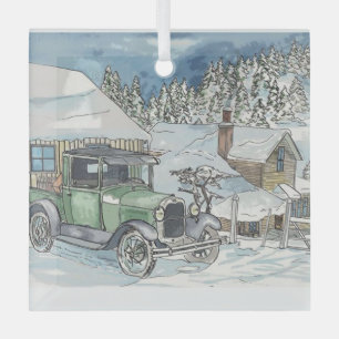 Old Man Winter Ornament Aus Glas