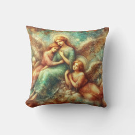 Old Master Style Angels Art Throw Kissen