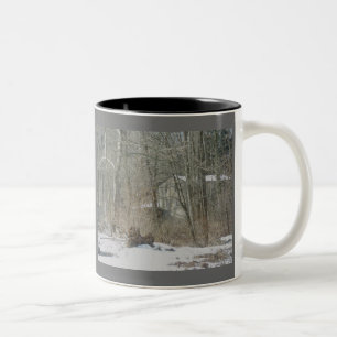 Old Mill Sumneytown PA-Tasse Zweifarbige Tasse