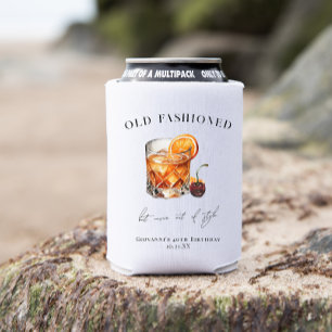 "Old modic" Cocktail Geburtstag Dosenkühler
