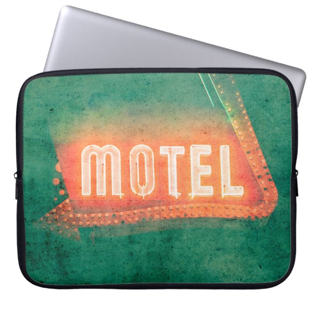 Old Motel Laptopschutzhülle (Vorderseite)